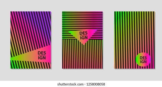 Colorful backgrounds. Templates for card, banner, poster, flyer, cover. Vector illustration