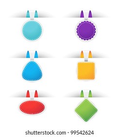 Colorful Badges