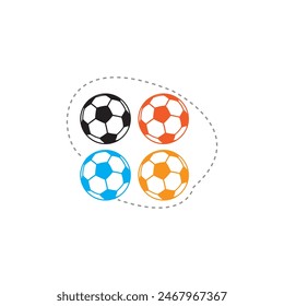 Colorful ball background, cool, elegant