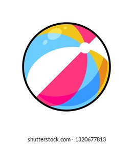 Colorful Ball Symbol Vector Stock Vector (Royalty Free) 1320677813 ...