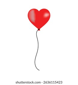 colorful balloon icons in cartoon style. Bunch of colorful flying balloons for birthday party, decoration, carnival. Holiday Party balloon sign and symbol collection in flat style on white background.