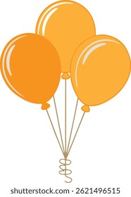Colorful Balloon Vector - Fun and Vibrant Design for Celebrations , Cute Balloon Icon Set
