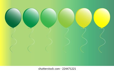 Colorful balloons