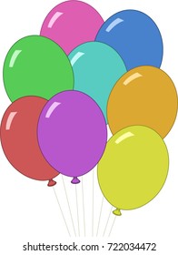 Colorful balloons