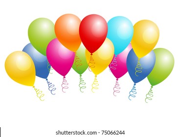 colorful balloons