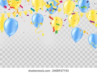 Colorful balloons on soft background. Card for wedding, valentine's day, christmas, birthday, woman's day, mother's day