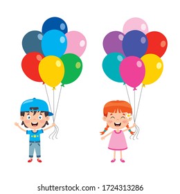 Colorful Balloons For Party Decoration