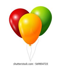 Colorful Balloons set