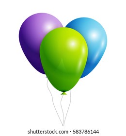 Colorful Balloons set