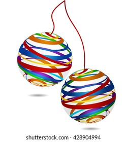Colorful balls