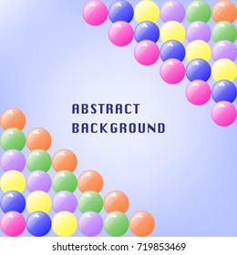 Colorful Balls background