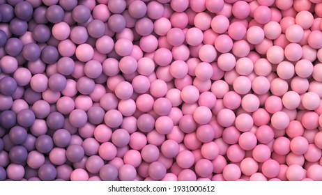 Colorful balls background. Abstract background with colorful gradient balls. Realistic vector background