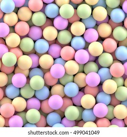 Colorful balls background. Vector background made with gradient meshes. Background design for banner, poster, flyer, card, postcard, cover, brochure.