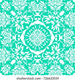 Colorful  Bandana Print, silk neck scarf or kerchief square pattern design style for print on fabric