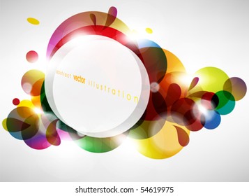 Farbiger Banner
