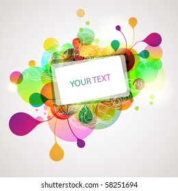 Colorful banner