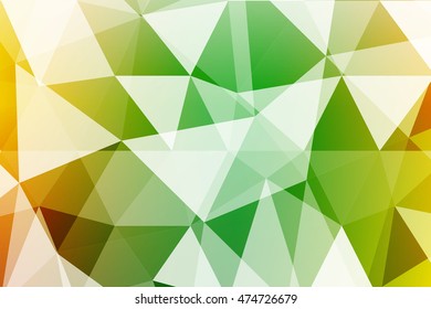 Colorful banner. Beautiful summer colors. Polygonal design. For design websites, business presentations, printing.