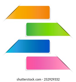 The Colorful Banner, Vector Work