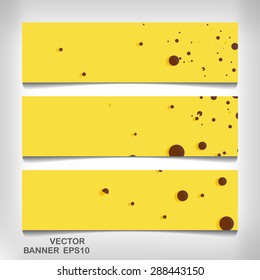 Colorful banner for your design eps 10, vector elegant illustration