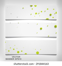 Colorful banner for your design eps 10, vector elegant illustration