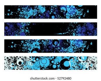 Colorful banners