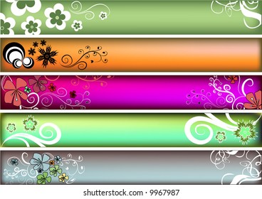 colorful banners