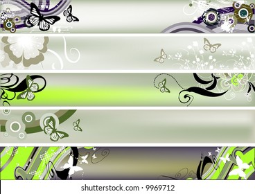 colorful banners