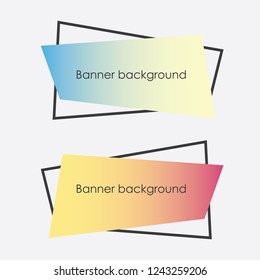 colorful banners background,flat design,esp10