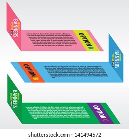 Colorful Banners Vector.EPS10