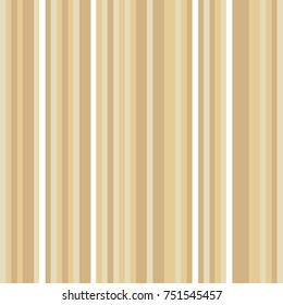 Colorful barcode. Pattern with vertical stripes, lines of different thickness and shades. Beige, brown color. Fashionable seamless pattern for print on fabric,  wrapper, textiles, curtains, pillow