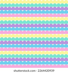 Colorful basic shapes. Pattern. Seamless background. 