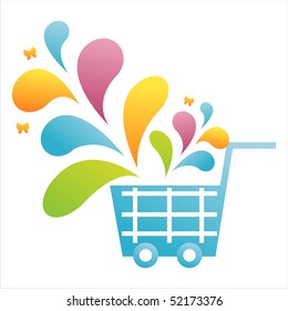 colorful basket