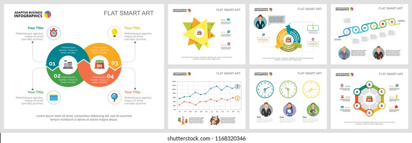 Colorful basketball and ecology concept infographic charts set. Business design elements for presentation slide templates. For corporate report, advertising, leaflet layout and poster design.