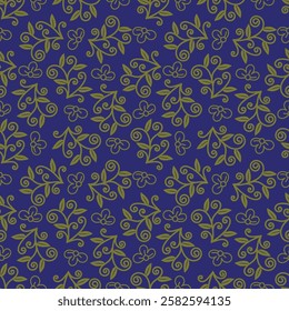 Colorful batik seamless pattern with flowers. Elegant background for wrapping paper, wallpaper, textile, curtains, upholstery, web site, print. Endless texture