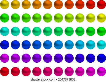 Colorful beads background. Vector illustration. 