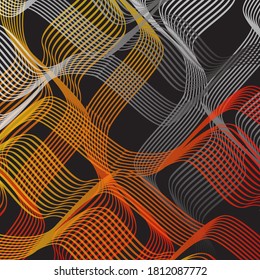 colorful beautiful abstract curve swirl background Vector Illustration Eps10