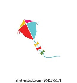 bunter schönes Drachendesign-Logo