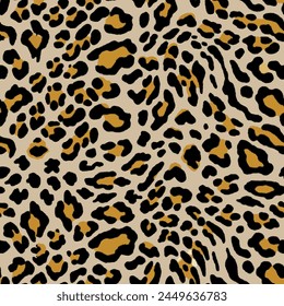 Colorful beautiful leopard meter pattern