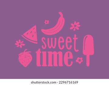colorful beautiful summer stickers. Summer nautical hand drawn lettering vector set. Bright decorative set of design elements. All objects are separated. Drawn by hand. Vector illustration.