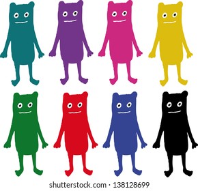 Colorful Beings