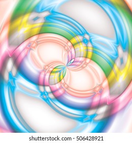 Colorful big lollipop candy background