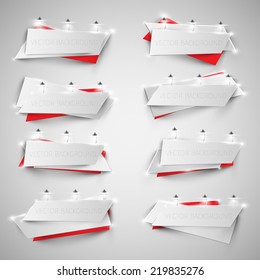 Colorful billboard for advertising, vector