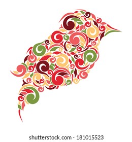 Colorful bird
