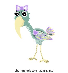 Colorful bird