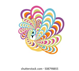 
Colorful bird