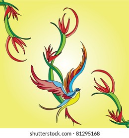 colorful bird