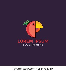 Colorful Bird Logo for Bird shop