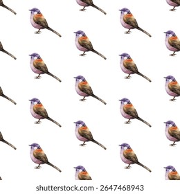 colorful bird on branch. background isolated vector illustration.Perfect for nature themed designs, greeting cards, or home decor. Captures the detailed beauty and charm of this iconic bird.