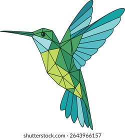 Colorful bird vector design art