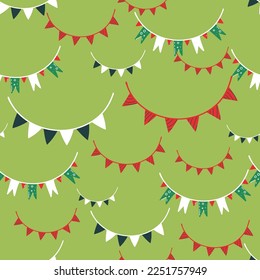 colorful birthday seamless pattern perfect for gift wrap, gift bag and etc.